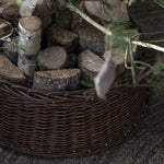 Load image into Gallery viewer, CHRISTMAS TREE BASE WILLOW BASKET
