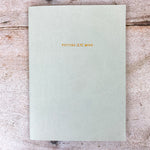 Load image into Gallery viewer, PICTURE IN MY MIND A5 NOTEBOOK LIGHT GREY
