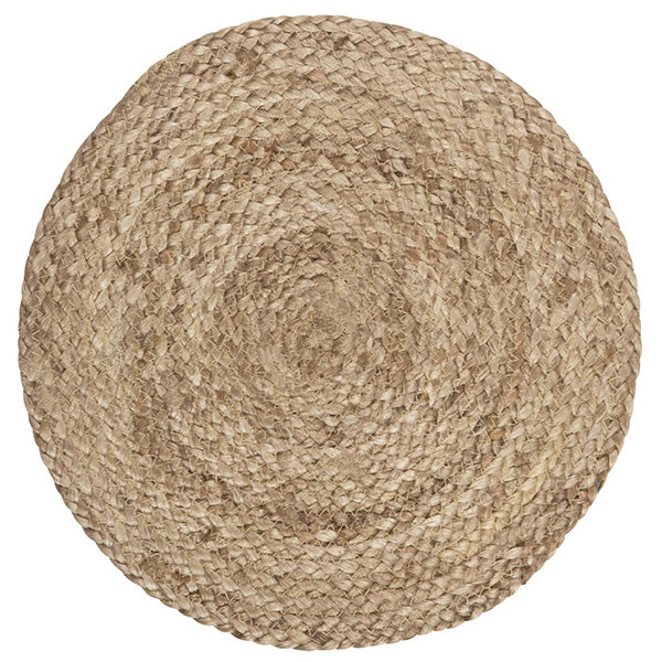 LARGE JUTE ROUND PLACEMAT TABLE MAT
