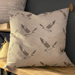 Load image into Gallery viewer, HUMMING BIRD LINEN COTTON CUSHION 50X50
