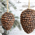 Load image into Gallery viewer, NATURAL GIANT CONE HANDING DECORATION
