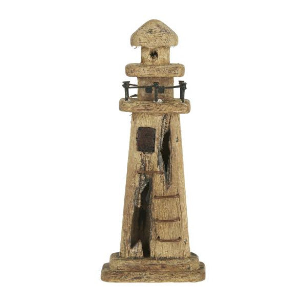 WOODEN LIGHTHOUSE DECORATION