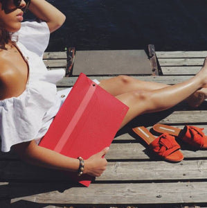 RED CERISE LAPTOP/IPAD CASE