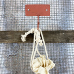 Load image into Gallery viewer, RUSTED METAL HANGING HOOK
