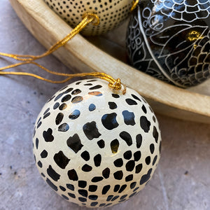 PAPER MACHE CHRISTMAS DECORATION