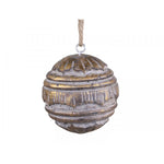 Load image into Gallery viewer, WOODEN DECORATION GOLD BALL
