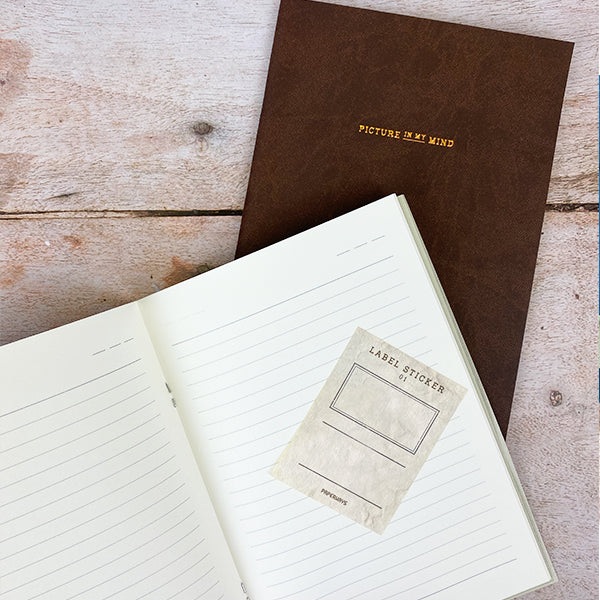 PICTURE IN MY MIND A5 NOTEBOOK LIGHT GREY