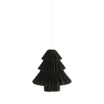 Load image into Gallery viewer, SMALL PAPER TREE DECORATION DARK DARK GREEN
