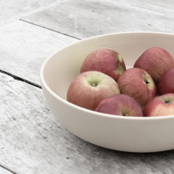 FAUNA BEIGE CERAMIC SALAD BOWL