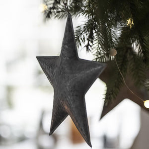 METAL STAR DECORATION FOR HANGING two sizes