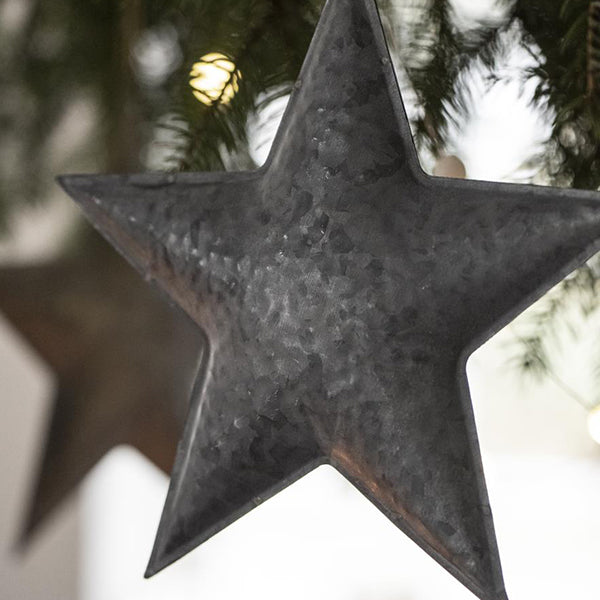 METAL STAR DECORATION FOR HANGING two sizes