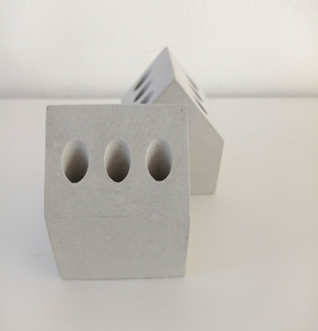 CONCRETE HOUSE PEN PENCIL HOLDER