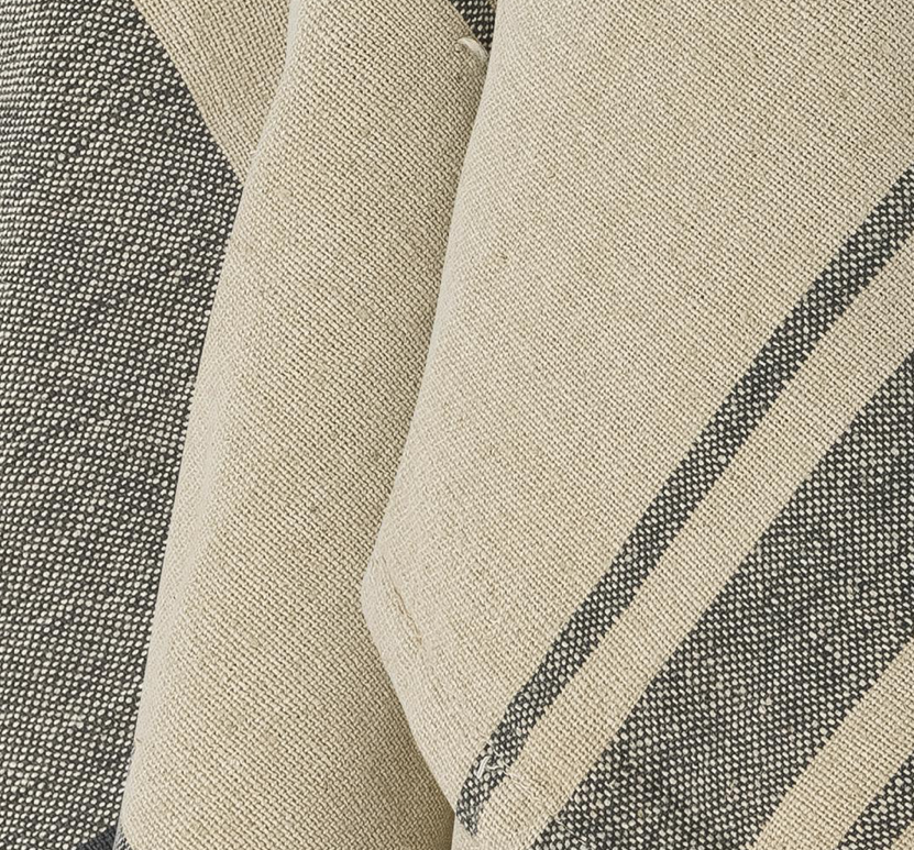 COTTON TEA TOWELS NATURAL AND BLUE 3 DESIGNS