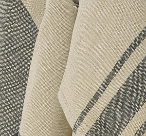 COTTON TEA TOWELS NATURAL AND BLUE 3 DESIGNS