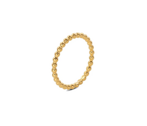 CHAMPAGNE BUBBLE GOLD RING