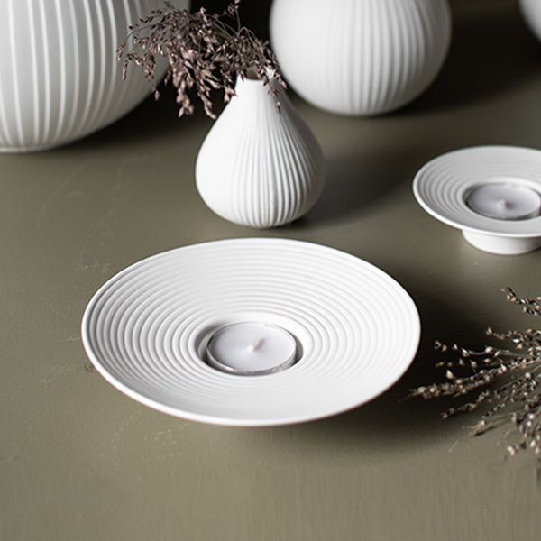 TVETA CERAMIC TEA LIGHT HOLDER two sizes available