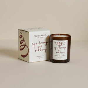 SPICED ORANGE AND RED BERRY VOTIVE CANDLE