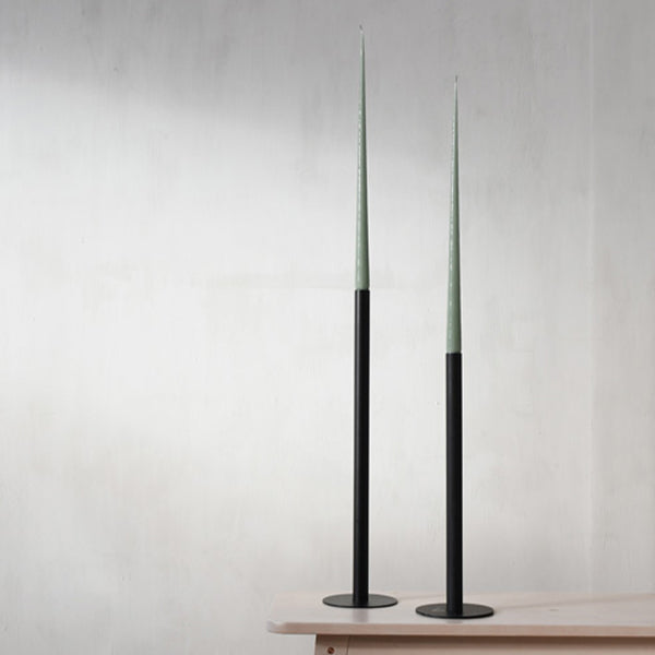 EKEBERGA METAL FLOOR CANDLE STICKS BLACK three sizes available