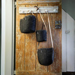 Load image into Gallery viewer, KIONDO HANGING OVER SHOULDER BASKET XS BLACK
