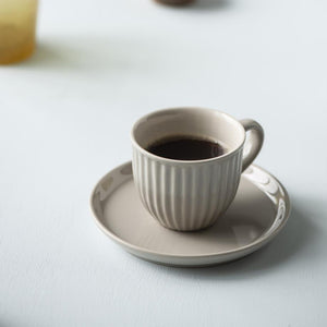 MYNTE LATTE ESPRESSO CUP AND SAUCER