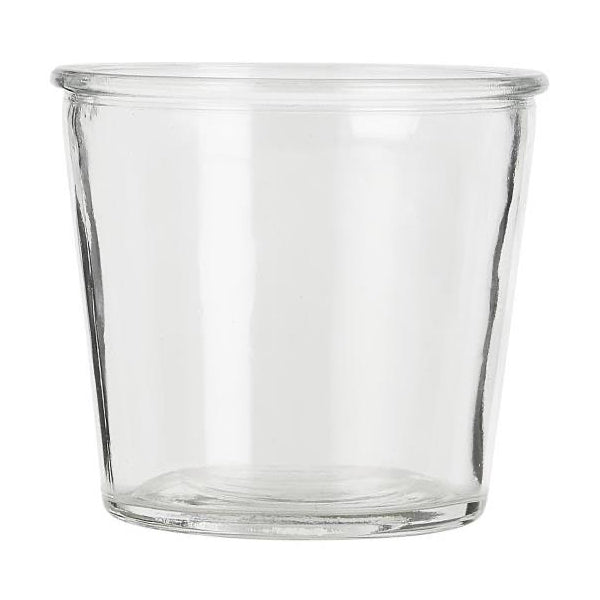 SMALL GLASS VASE HANNAH CONICAL