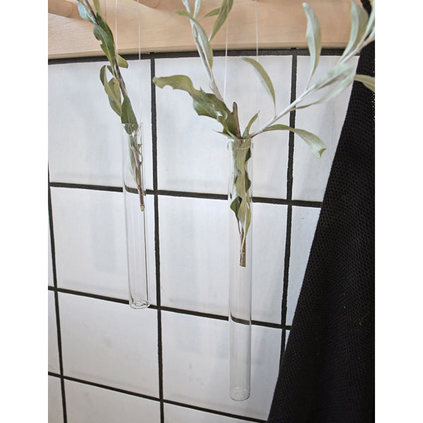 DJUPEVAL GLASS TUBE VASE three sizes available