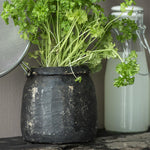 Load image into Gallery viewer, STONE POT BLACK UNIQUE
