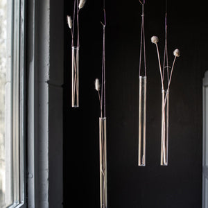 DJUPEVAL GLASS TUBE VASE three sizes available